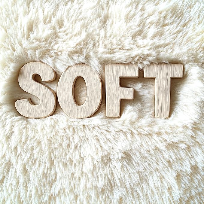 OLANLY 3x5 Machine Washable Small Bedside Rug, Soft Fluffy Shaggy Rugs for Living Room, Bedroom, Indoor Floor Carpet for Kids Girls and Boys, Preppy Dorms, Nursery, Home Decor Aesthetic, Ivory
