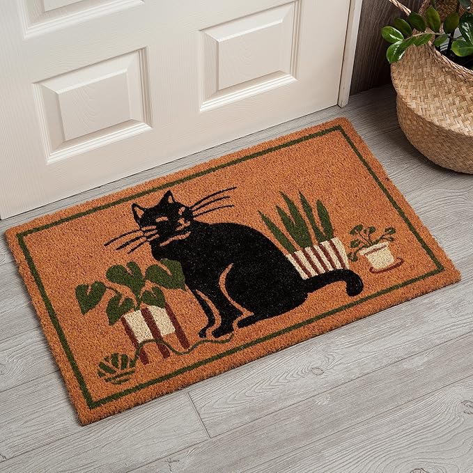 Now Designs Cat Collective Coir Doormat, 1 EA